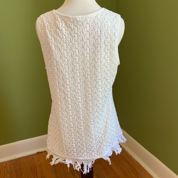 Spanner tank top, white. Size small. - Picture 2 of 6